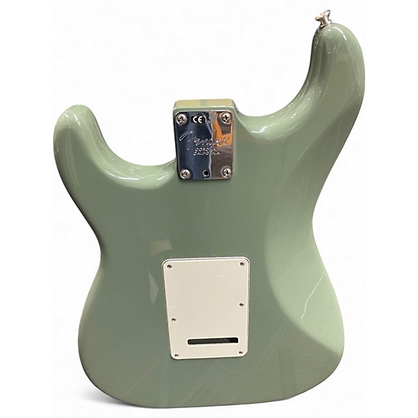 Used Fender American Professional HSS Antique Olive Solid Body Electric Guitar