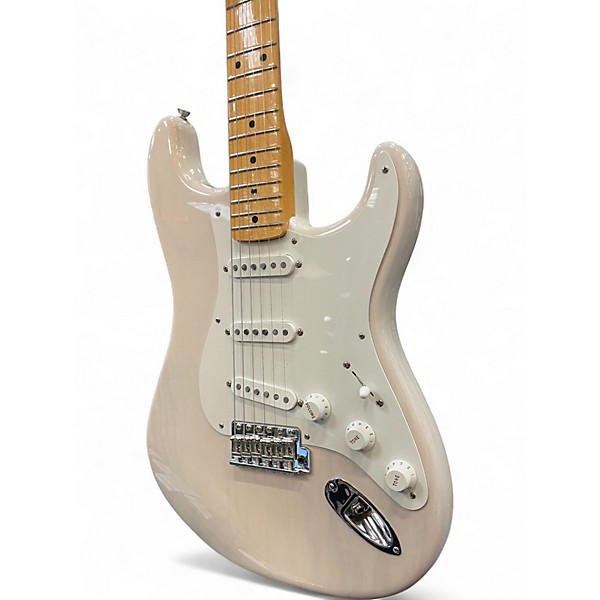 Used Fender American Original 50s Stratocaster White Blonde Solid Body Electric Guitar