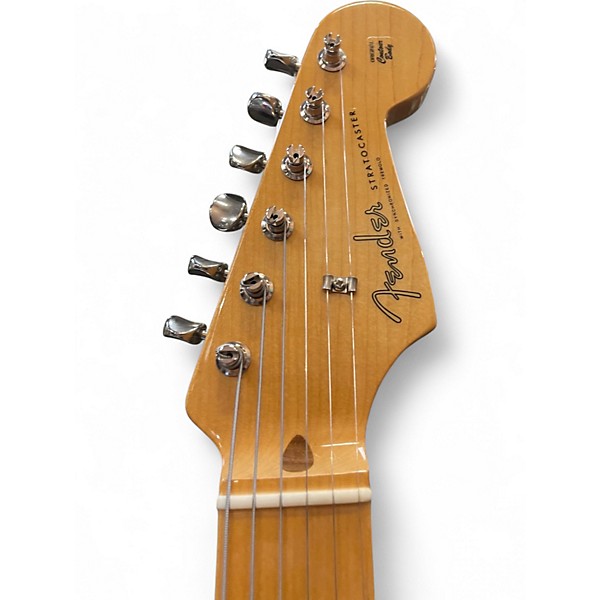 Used Fender American Original 50s Stratocaster White Blonde Solid Body Electric Guitar