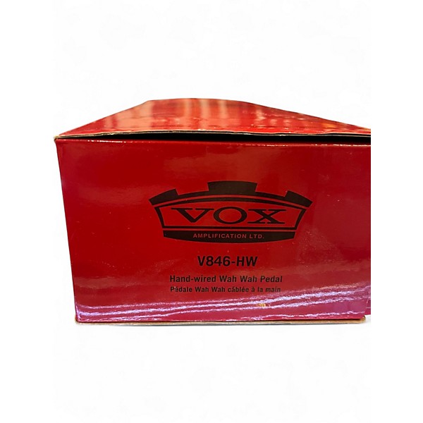 Used VOX V846HW Hand Wired Wah Effect Pedal