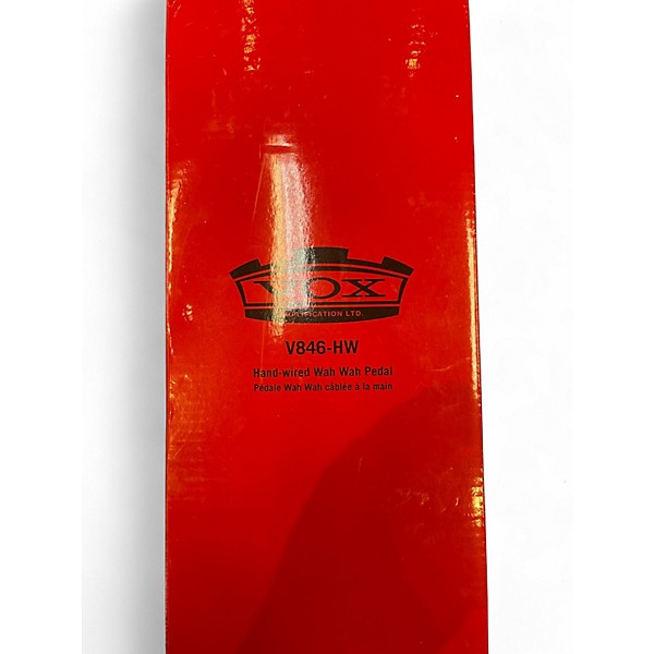 Used VOX V846HW Hand Wired Wah Effect Pedal