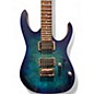 Used Ibanez RG421PB Trans Blue Solid Body Electric Guitar