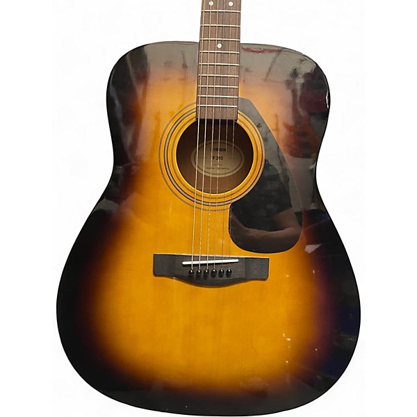 Used Yamaha F310 2 Tone Sunburst Acoustic Guitar