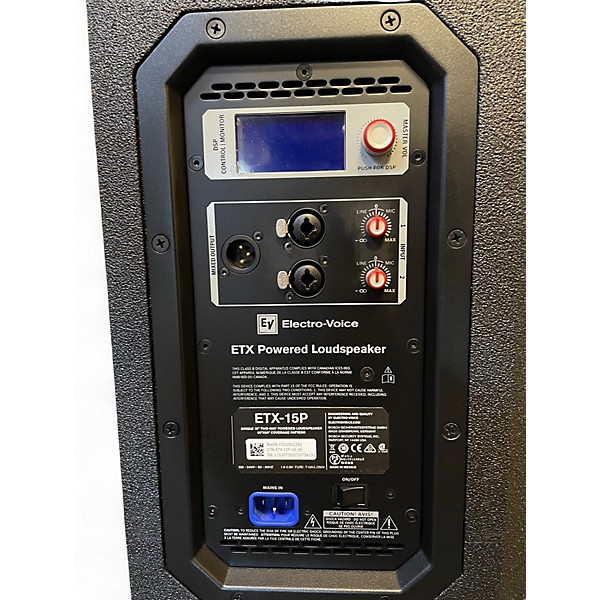Used Electro-Voice ETX15P Powered Speaker