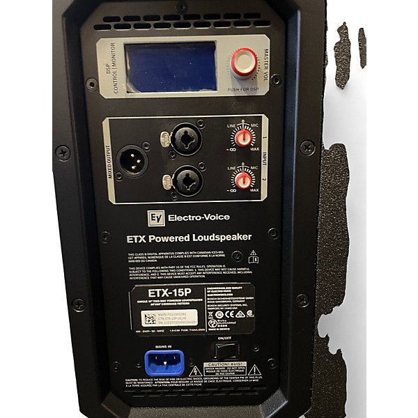 Used Electro-Voice ETX15P Powered Speaker