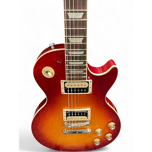 Used Gibson Les Paul Classic Cherry Sunburst Solid Body Electric Guitar