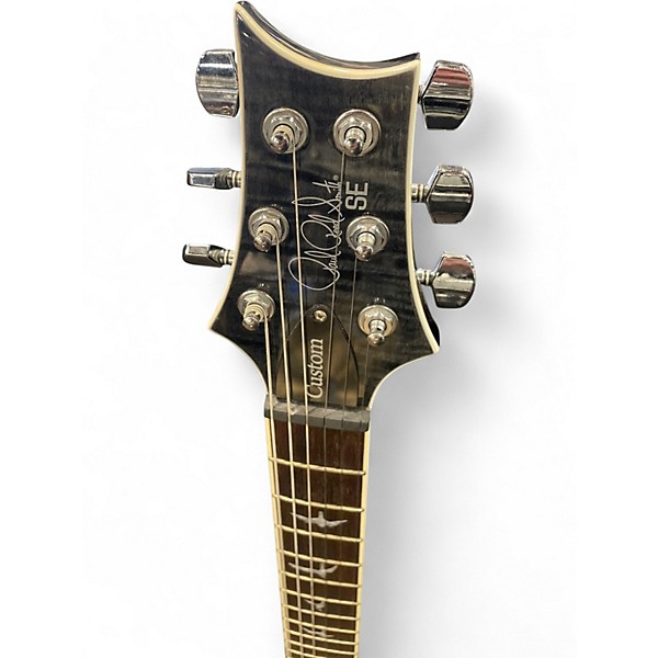 Used PRS SE Custom Charcoal Solid Body Electric Guitar