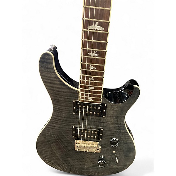 Used PRS SE Custom Charcoal Solid Body Electric Guitar