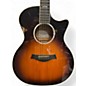 Used Taylor 614CE 2 Tone Sunburst Acoustic Electric Guitar
