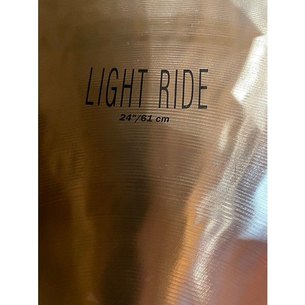Used Zildjian 24in K Light Ride Cymbal