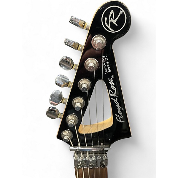 Used Floyd Rose Discovery Series OT White Solid Body Electric Guitar