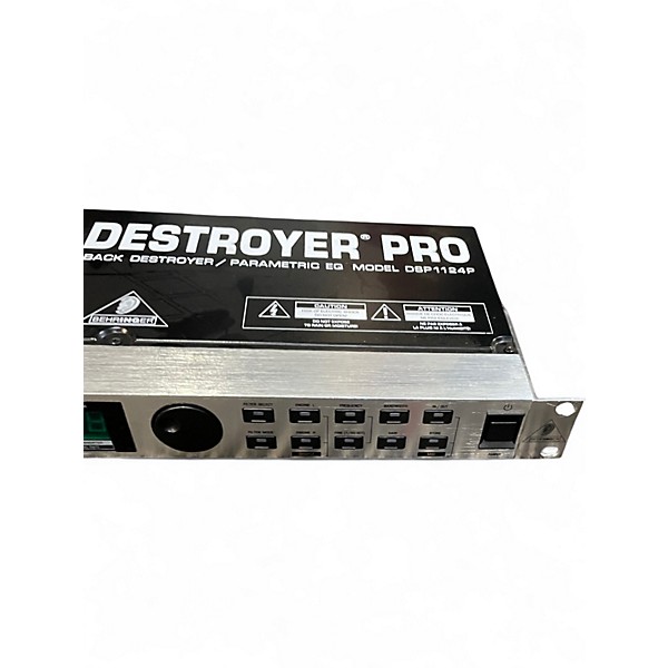 Used Behringer Feedback Destroyer Pro FBQ2496 Feedback Suppressor