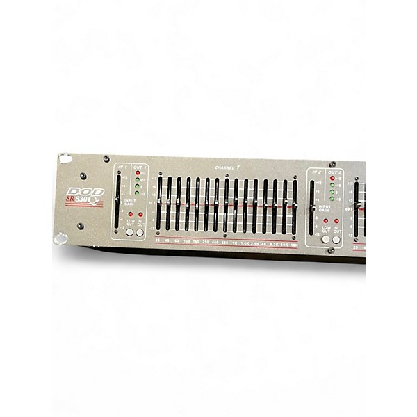 Used DOD SR830QXLR Dual 15-Band Equalizer