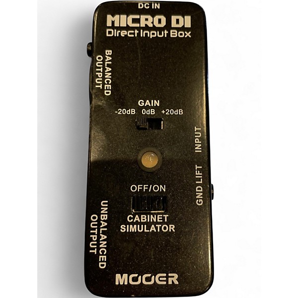 Used Mooer MICRO DI Direct Box