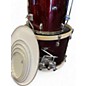 Used Dixon 5 Piece spark series drums red sparkle Drum Kit