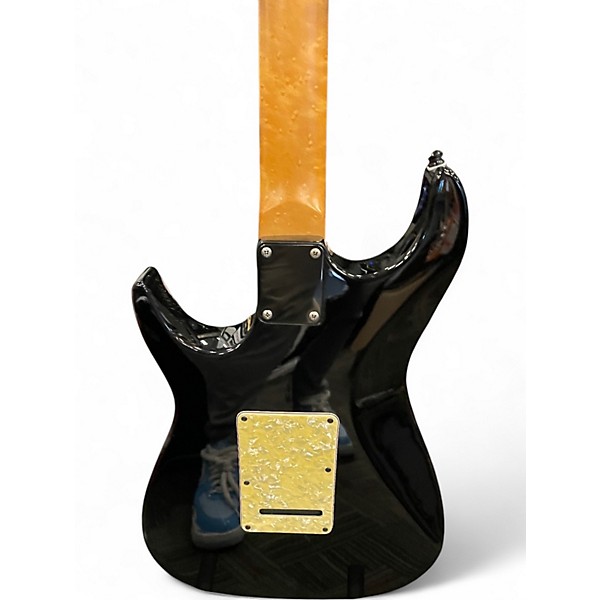 Vintage 1980 Zion ELECTRIC GUITAR Black Solid Body Electric Guitar