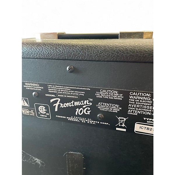 Used Fender Frontman 10G 10W Guitar Combo Amp