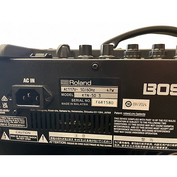 Used BOSS Katana KTN50 50W 1X12 Guitar Combo Amp