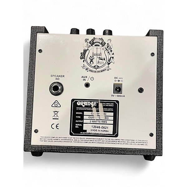 Used Orange Amplifiers CRUSH MINI Battery Powered Amp