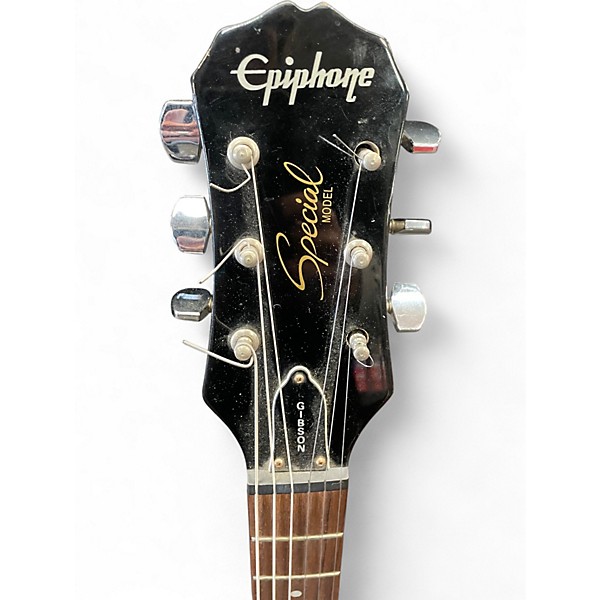 Used Epiphone Les Paul Special II Black Solid Body Electric Guitar