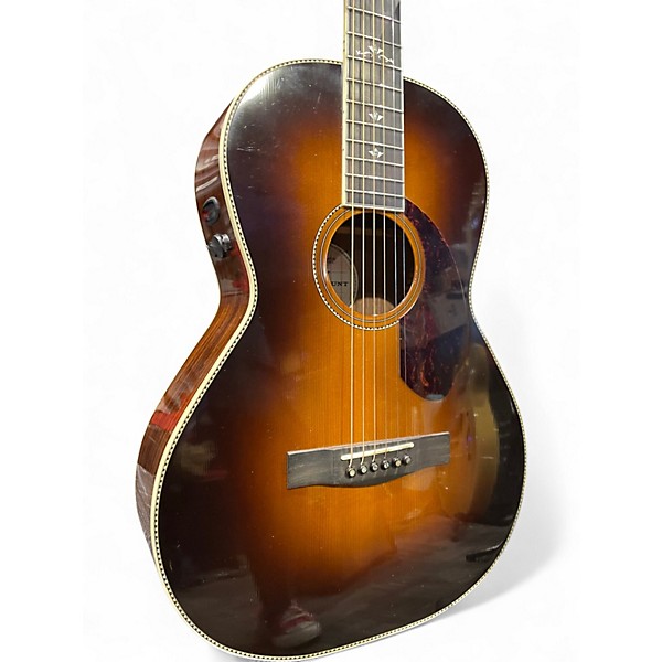 Used Fender PARAMOUNT PM-2 DELUXE Tobacco Sunburst Acoustic Guitar