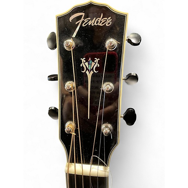 Used Fender PARAMOUNT PM-2 DELUXE Tobacco Sunburst Acoustic Guitar