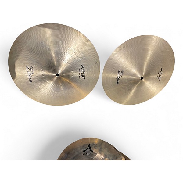 Used Zildjian 14in New Beat Hi Hat Pair Cymbal