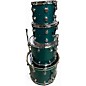 Used DW 4 Piece Collector's Series TEAL GLASS Drum Kit
