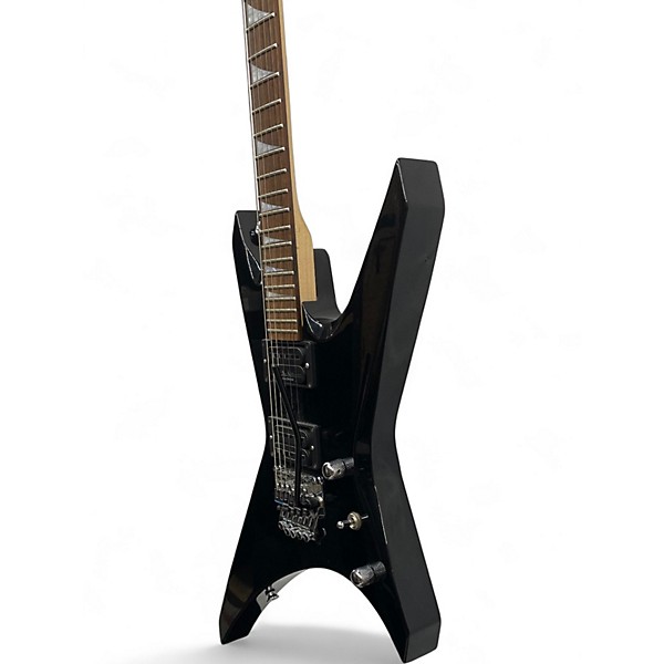 Used 1996 Jackson Warrior Black Solid Body Electric Guitar