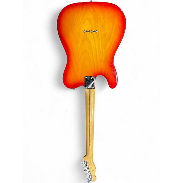 Used Fender Standard Telecaster Cherry Sunburst Solid Body Electric Guitar