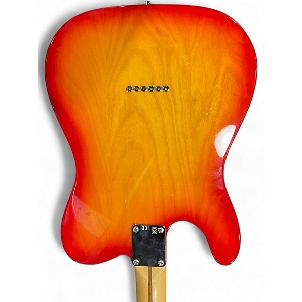 Used Fender Standard Telecaster Cherry Sunburst Solid Body Electric Guitar