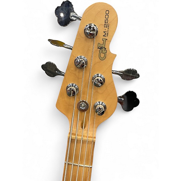 Used G&L Tribute M2500 Black Electric Bass Guitar