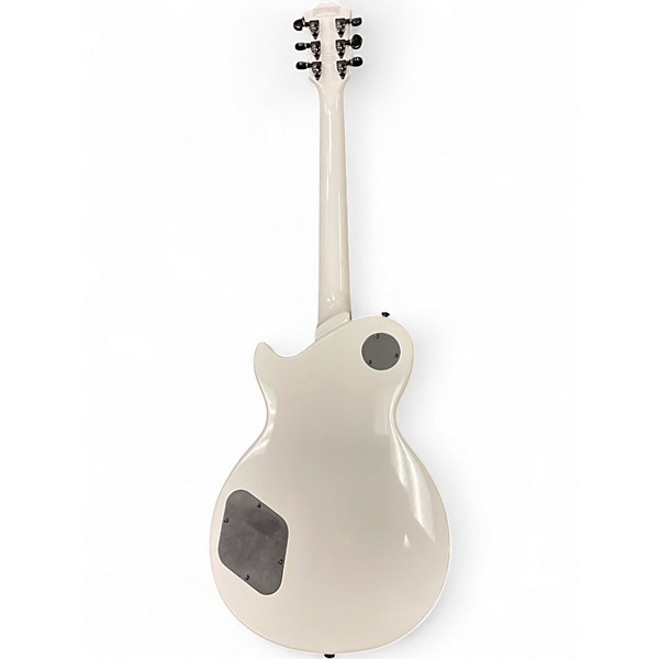 Used HardLuck Kings Bossman White Solid Body Electric Guitar