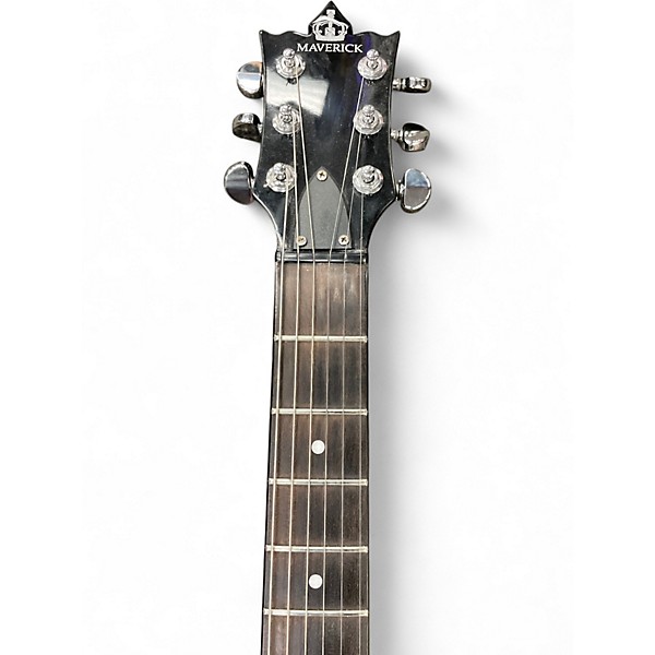 Used HardLuck Kings MAVERICK Pink Solid Body Electric Guitar