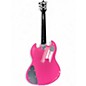 Used HardLuck Kings MAVERICK Pink Solid Body Electric Guitar
