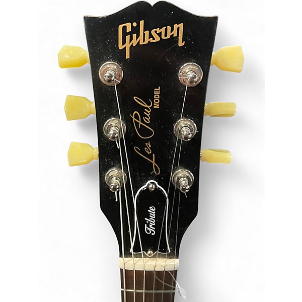 Used 2019 Gibson Les Paul Tribute Tobacco Sunburst Solid Body Electric Guitar