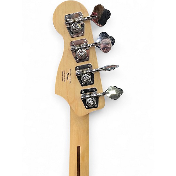 Used Squier Affinity Precision Bass Lake Placid Blue Electric Bass Guitar