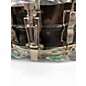 Used Ludwig 14in Black Galaxy Black Sparkle Drum