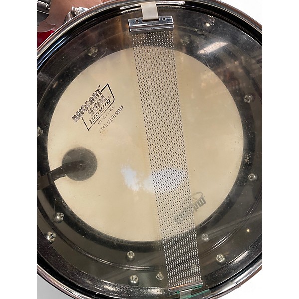 Used Ludwig 14in Black Galaxy Black Sparkle Drum