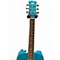 Used Luna AURORA AR BOR TEAL SPARKLE Acoustic Guitar