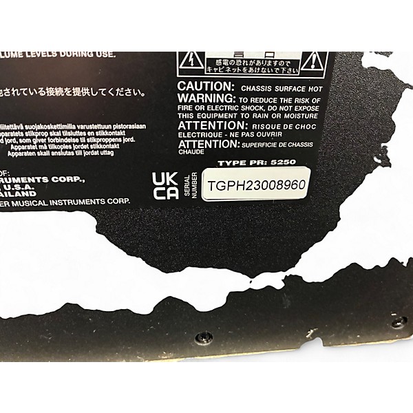 Used Fender Mustang LT25 25W 1x8 Guitar Combo Amp