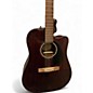 Used Fender cd60sce Mahogany Acoustic Electric Guitar
