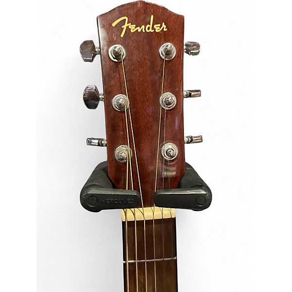 Used Fender cd60sce Mahogany Acoustic Electric Guitar