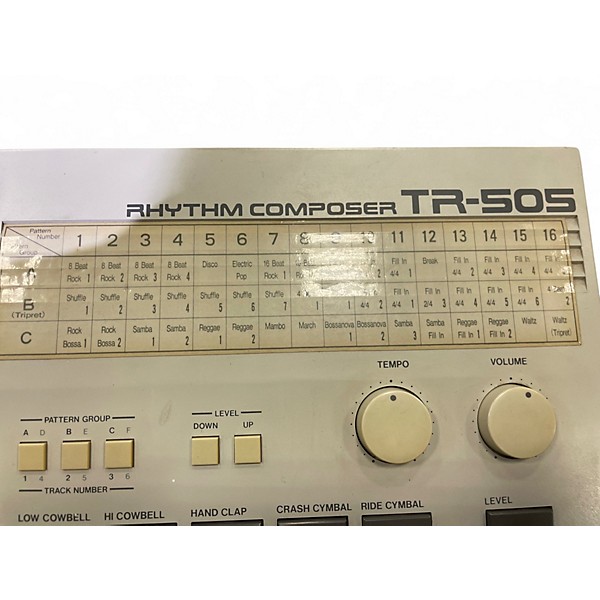 Used Roland TR-505 RHYTHM COMPOSER Drum Machine