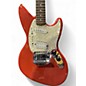 Used Fender KURT COBAIN SIGNATURE JAG-STANG Fiesta Red Solid Body Electric Guitar