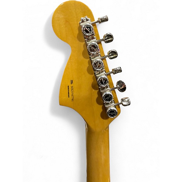 Used Fender KURT COBAIN SIGNATURE JAG-STANG Fiesta Red Solid Body Electric Guitar