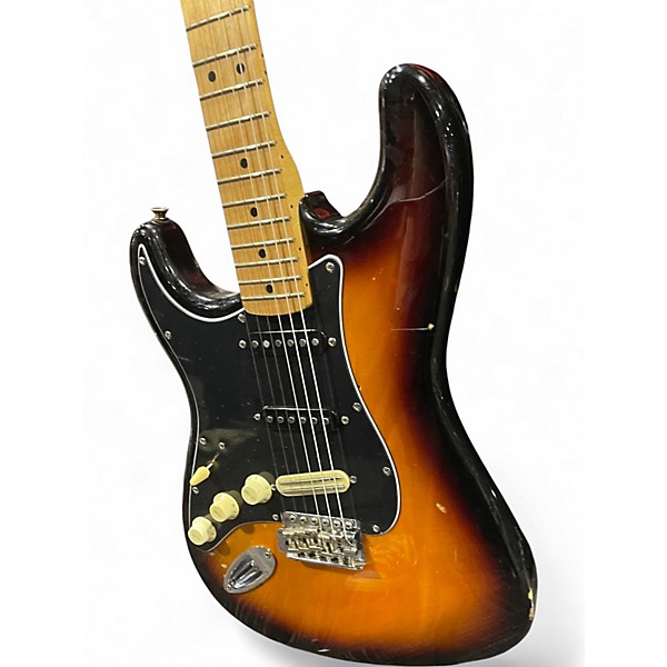 Used Miscellaneous Partscaster 2 Tone Sunburst Solid Body Electric Guitar