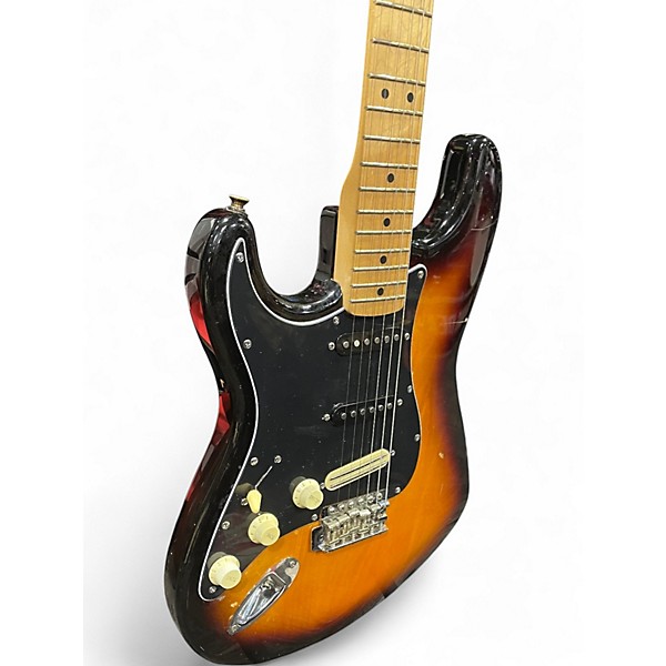 Used Miscellaneous Partscaster 2 Tone Sunburst Solid Body Electric Guitar