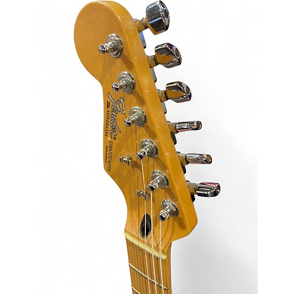 Used Miscellaneous Partscaster 2 Tone Sunburst Solid Body Electric Guitar