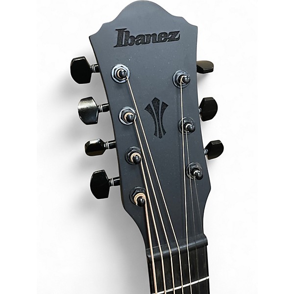 Used Ibanez AEG721 Flat Black Acoustic Electric Guitar